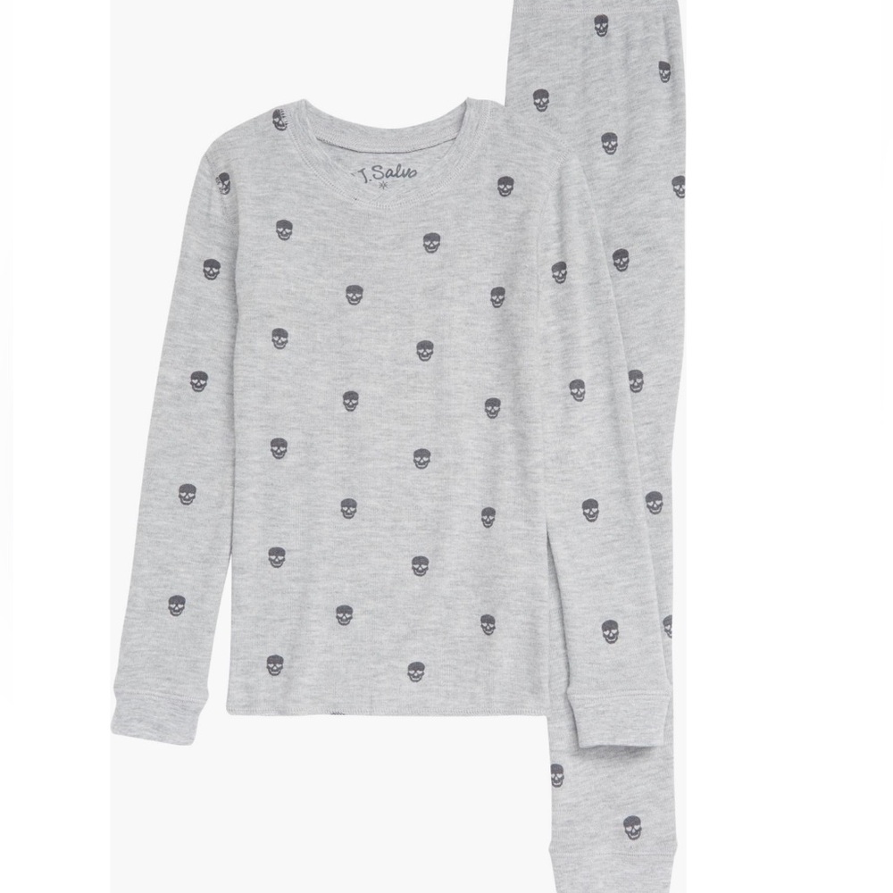 P.J. Salvage Skull Pajamas